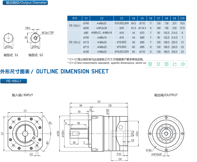 精密行星減速機FE系列性能資料8.png